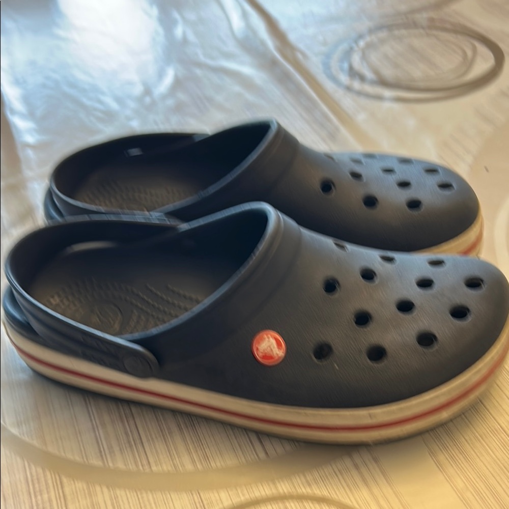 CROCS Black Water Shoes with Ventilation